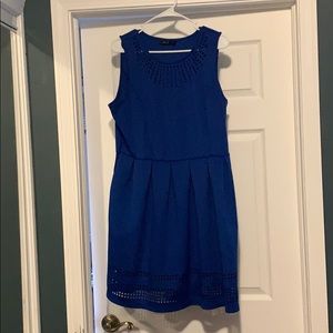 Royal blue dress